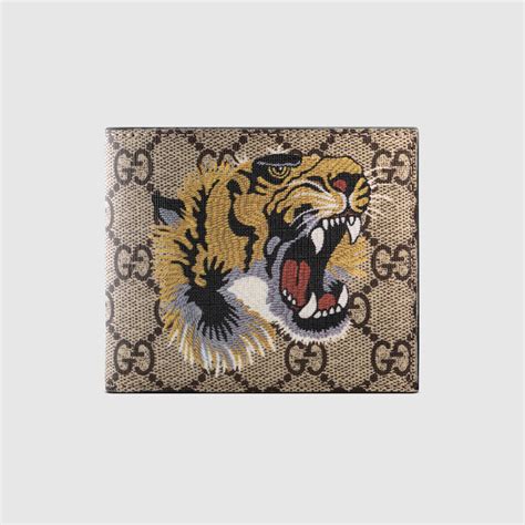 aaa replica gucci tiger wallet|gucci wallet stitching.